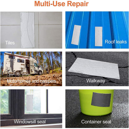 Hochbelastbares wasserdichtes Aluminiumband – Sofortige Reparatur und Abdichtung bei Lecks