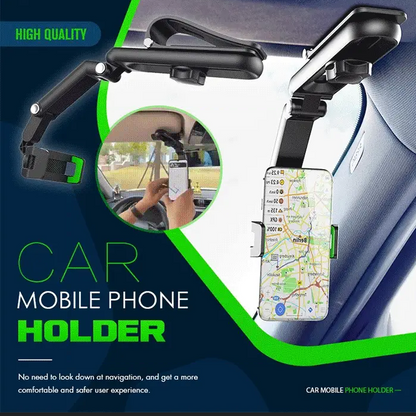 🚗 Safe Driving Car Phone Holder – Hands-Free Navigation & Secure Grip