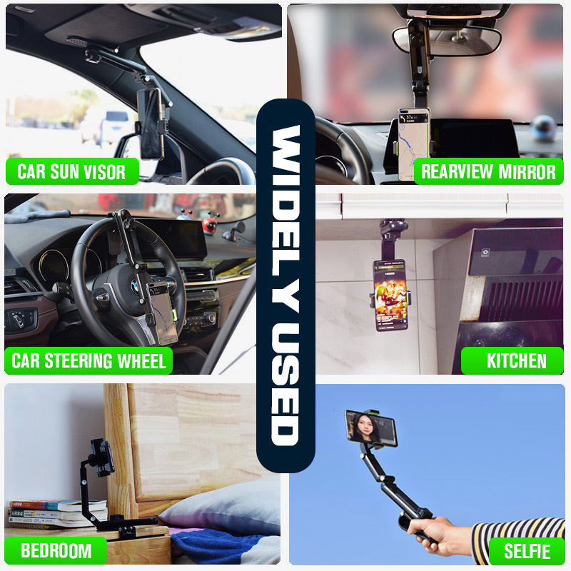 🚗 Safe Driving Car Phone Holder – Hands-Free Navigation & Secure Grip