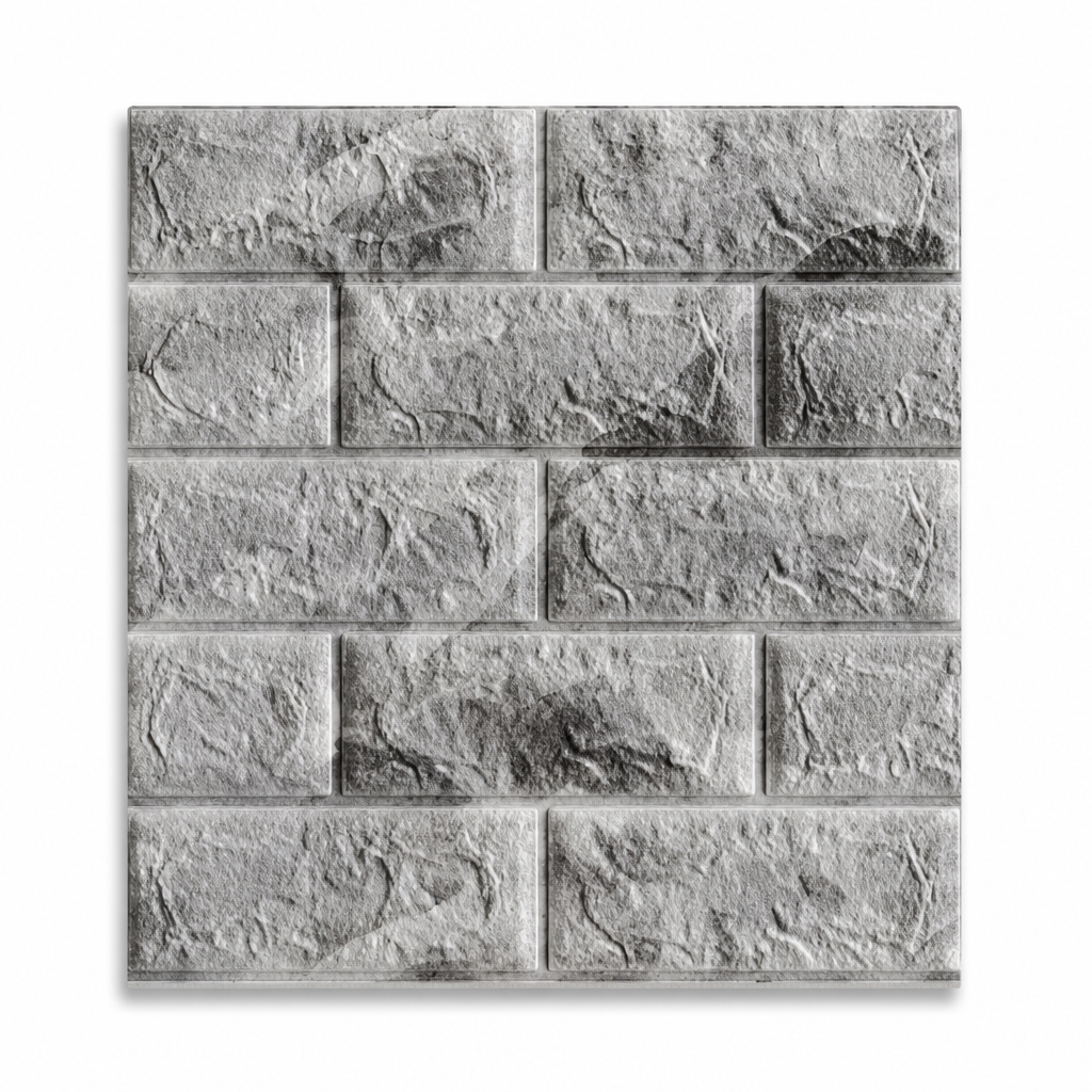 🧱 50% OFF! 🏡 Self-Adhesive 3D Tile Panels – Brick texture, waterproof & 16 colours ✨