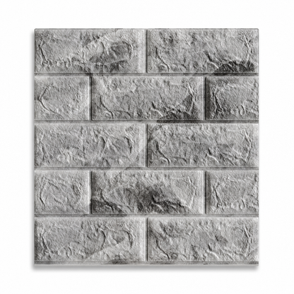 🧱 50% OFF! 🏡 Self-Adhesive 3D Tile Panels – Brick texture, waterproof & 16 colours ✨