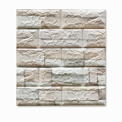 🧱 50% OFF! 🏡 Self-Adhesive 3D Tile Panels – Brick texture, waterproof & 16 colours ✨