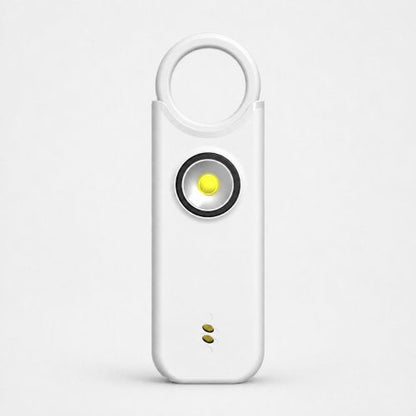 White personal alarm
