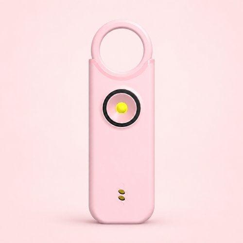 Pink personal alarm