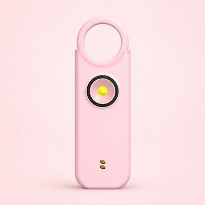 Pink personal alarm