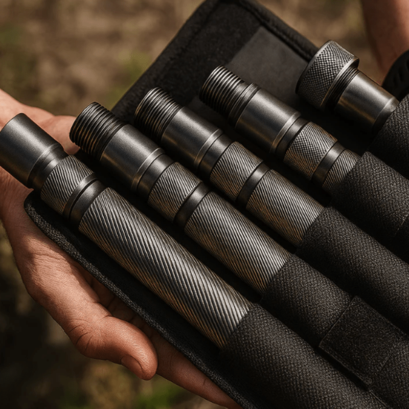 Tervizo™ Tactical Trekking Staff — Detachable Survival System