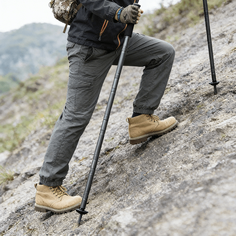 Tervizo™ Tactical Trekking Staff — Detachable Survival System