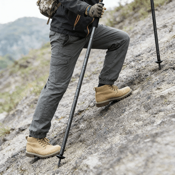 Tervizo™ Tactical Trekking Staff — Detachable Survival System