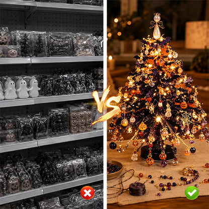 🛒60% OFF !! 🎄DIY Glowing Beaded Christmas Tree – Handmade Holiday Decor with Lights