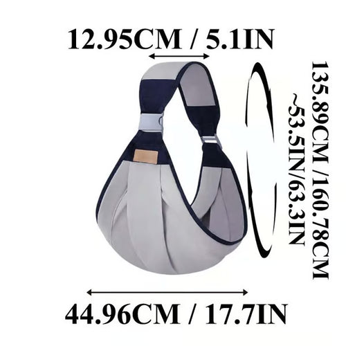 🔥 50% OFF!!!Lightweight Baby Carrier – Breathable, Supportive & Hands-Free